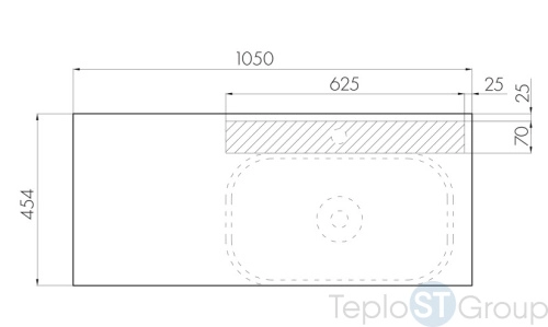 Тумба с раковиной Акватон Терра 105 1A2469K2TEKA0 дуб кантри/антрацит - купить оптом у дилера TeploSTGroup по всей России ✅ ☎ 8 (800) 600-96-13 фото 11