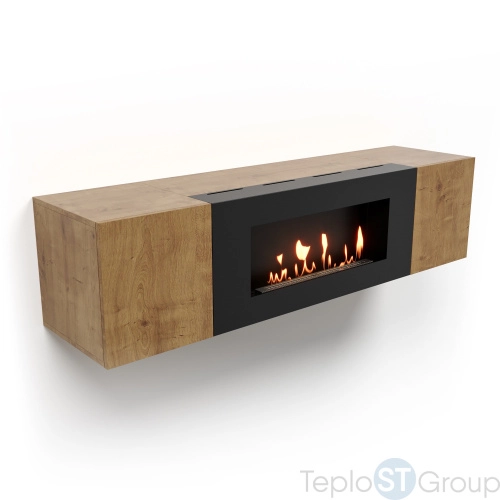 Тумба с биокамином Firelight BFP-P1600 дуб вотан - купить оптом с доставкой по России