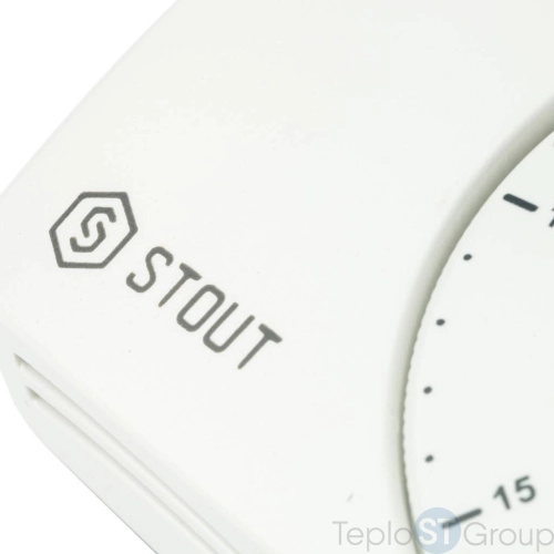 Stout STE-0002-000004 проводной электронный термостат WFHT-BASIC со светодиодом - купить с доставкой по России фото 4