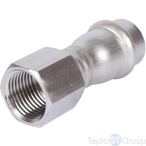 Sanha 9270G пресс-фит. нерж.сталь, муфта перех.ВПр-ВР, 18x1/2 - купить оптом с доставкой по России фото 2
