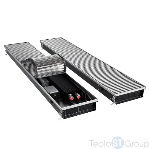 Конвектор внутрипольный Royal Thermo ATRIUM TURBO-80/250/1800-DG-U-NA - купить оптом с доставкой по России