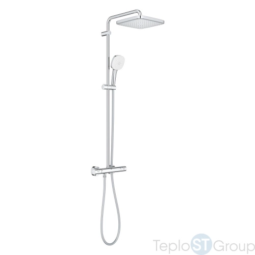 Душевая стойка Grohe Tempesta System 250 Cube 26689001 хром - купить с доставкой по России фото 2