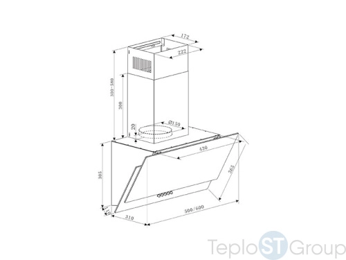 Кухонная вытяжка Making Oasis Everywhere NC-50W - купить с доставкой по России фото 6