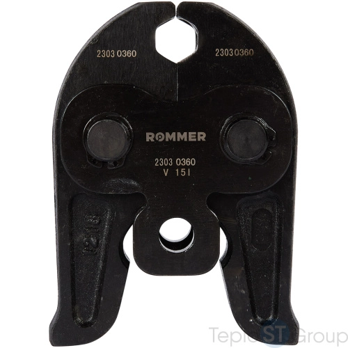 Rommer RPT-0003-000015 Rommer Пресс-клещи V-профиль, 15 - купить с доставкой по России