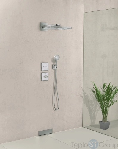 Переключатель потоков Hansgrohe ShowerSelect 15764000 хром - купить оптом у дилера TeploSTGroup по всей России ✅ ☎ 8 (800) 600-96-13 фото 5