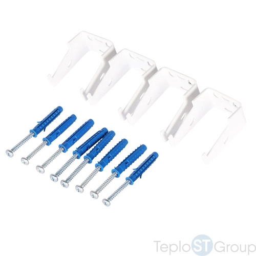 Rommer RST-205016-010 Rommer RST 2050/16 радиатор стальной 2 трубчатый боковое подключение RAL9016 - купить оптом с доставкой по России фото 7