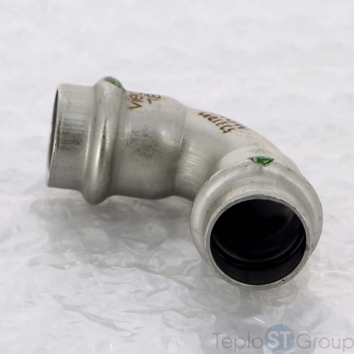 Угол пресс нержавеющая сталь Sanpress Inox VIEGA 18 (435646) - купить оптом с доставкой по России фото 2