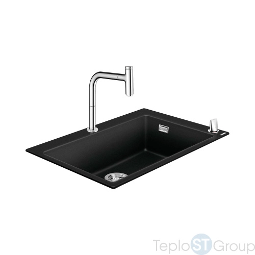 Кухонная мойка с встроенным смесителем Hansgrohe C51-F660-07 77x51 43218000 - купить с доставкой по России