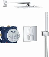 Душевая система Grohe Grohtherm Cube 34741000 - купить с доставкой по России