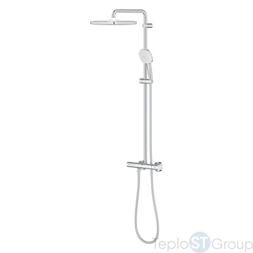 Душевая стойка Grohe Tempesta System 250 Cube 26689001 хром - купить с доставкой по России фото 4