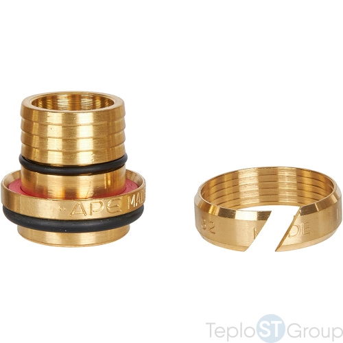 Stout Муфта соединительная переходная 32x26 для металлопластиковых труб винтовой - купить оптом с доставкой по России фото 10