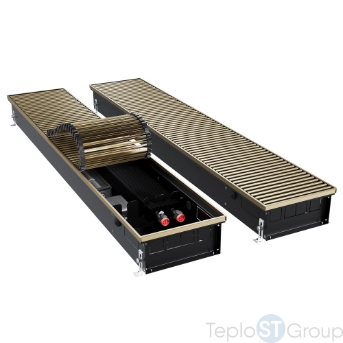 Конвектор внутрипольный Royal Thermo ATRIUM TURBO-110/250/2800-DG-U-AU - купить оптом с доставкой по России