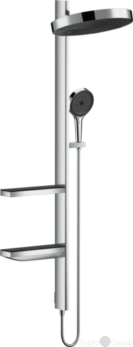 Душевая система Hansgrohe Rainfinity Showerpipe 360 1jet 26842000 хром - купить с доставкой по России