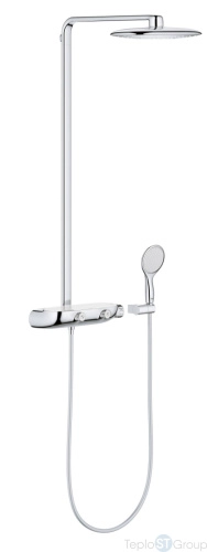 Душевая система с термостатом GROHE Rainshower System SmartControl Mono 360 26361000 хром - купить оптом с доставкой по России