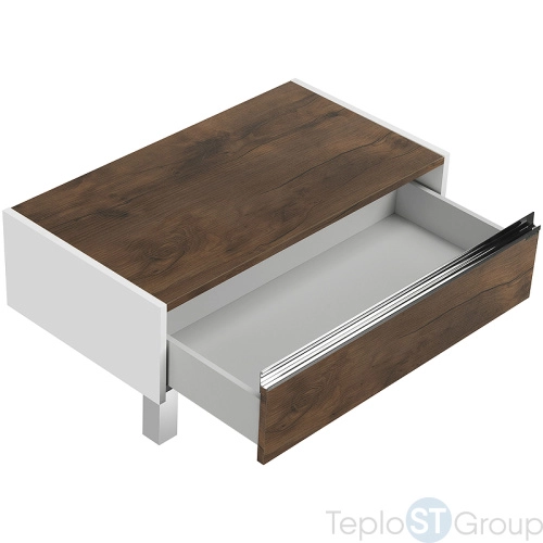 Комод Aquaton Капри 790x430 1A231103KPDB0 Таксония темная - купить оптом с доставкой по России фото 5