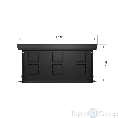 Конвектор внутрипольный Royal Thermo ATRIUM TURBO-150/300/800-DG-U-LB - купить оптом с доставкой по России фото 5