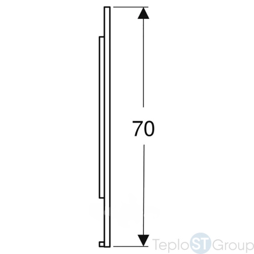 Зеркало с подсветкой Geberit Option Plus 90x70 502.783.00.1 - купить с доставкой по России фото 3