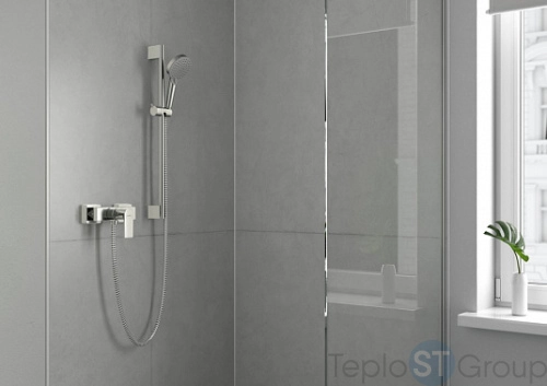 Смеситель Hansgrohe Vernis Shape 71650000 для душа, хром - купить оптом у дилера TeploSTGroup по всей России ✅ ☎ 8 (800) 600-96-13 фото 2