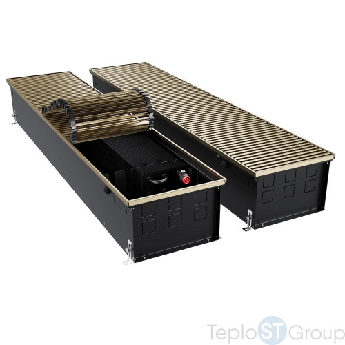 Конвектор внутрипольный Royal Thermo ATRIUM TURBO-190/300/1600-DG-U-AU - купить оптом с доставкой по России