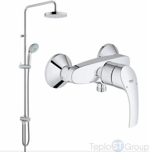 Промо-набор для ванны 2 в 1 Grohe Eurosmart 124410 - купить с доставкой по России