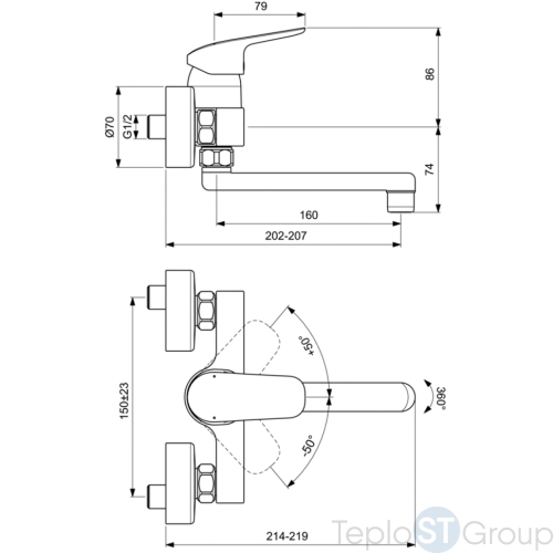 Смеситель для раковины Ideal Standard Ceraflex B1717AA - купить с доставкой по России фото 3