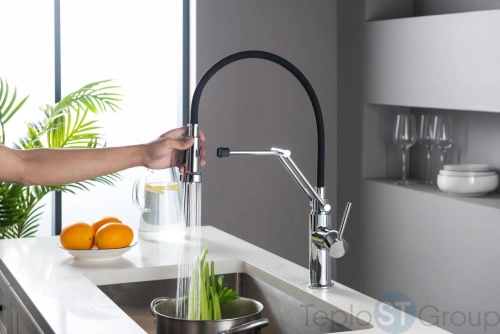 Смеситель для кухни Aquatek Европа AQ1388CR - купить оптом с доставкой по России фото 3