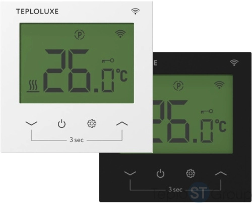 Терморегулятор электронный Теплолюкс Pontus WiFi черный - купить с доставкой по России фото 2