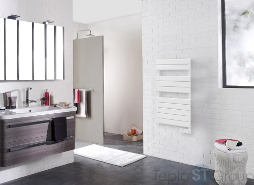 Электрический полотенцесушитель Atlantic Adelis White 500W 002238 - купить оптом с доставкой по России фото 4
