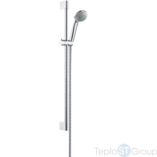 Душевой гарнитур Hansgrohe 27763000 Vario/Unica Crometta 85 хром - купить оптом у дилера TeploSTGroup по всей России ✅ ☎ 8 (800) 600-96-13