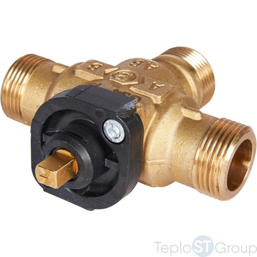 Stout SVM-0170-300020 Stout 3-Ходовой зональный клапан, сервопривод 230V, с кабелем 1м,, НР 3/4" - купить оптом с доставкой по России фото 8