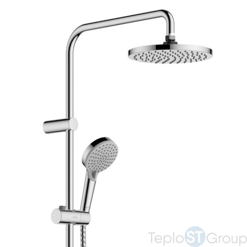 Душевая система Hansgrohe Showerpipe Vernis Shape Green 200 1jet 26318000 хром - купить с доставкой по России фото 2