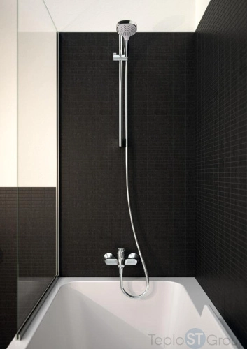 Смеситель для ванны Hansgrohe Logis 71400670 черный - купить с доставкой по России фото 4