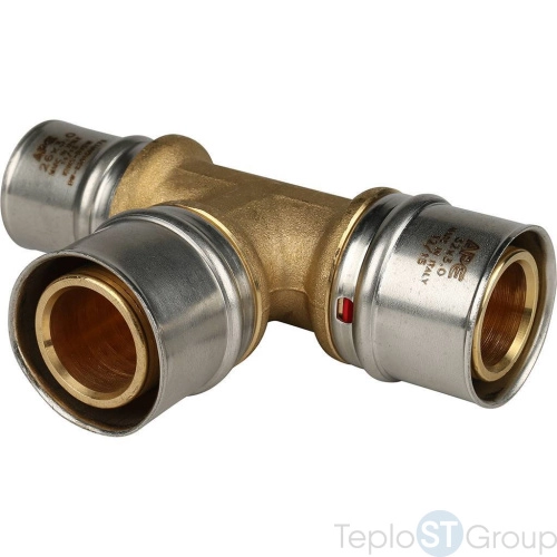 Stout Тройник переходной 32x32x26 для металлопластиковых труб прессовой - купить оптом с доставкой по России