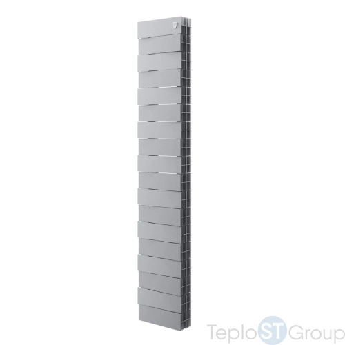 Радиатор Royal Thermo PianoForte Tower 200 /Silver Satin - 18 секц. - купить оптом у дилера TeploSTGroup по всей России ✅ ☎ 8 (800) 600-96-13