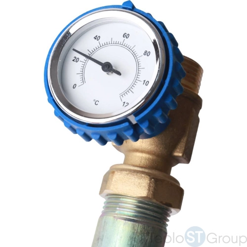 Stout SDG-0001 Насосная группа с прямым контуром 3/4" с насосом Grundfos UPSO 15-65 130 в теплоизоляции - купить с доставкой по России фото 3