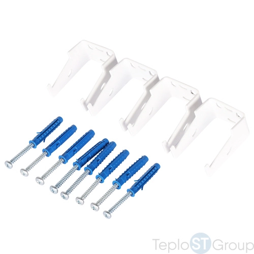 Rommer RST-203016-020 Rommer RST 2030/16 радиатор стальной 2 трубчатый нижнее правое подключение RAL9016 - купить оптом с доставкой по России фото 4