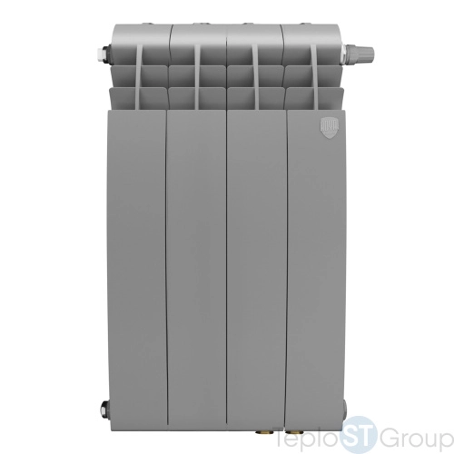 Радиатор Royal Thermo BiLiner 500 Silver Satin VR80 - 4 секц. - купить оптом с доставкой по России фото 3