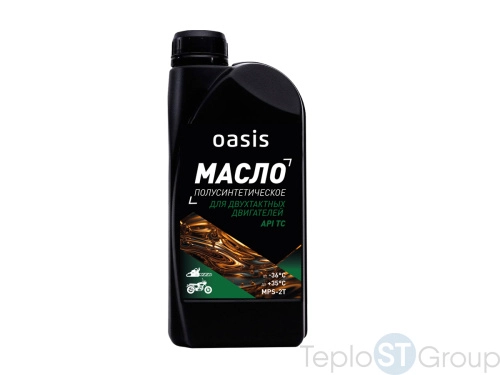 Масло для 2-тактных двигателей Oasis. Полусинтетическое - купить оптом с доставкой по России