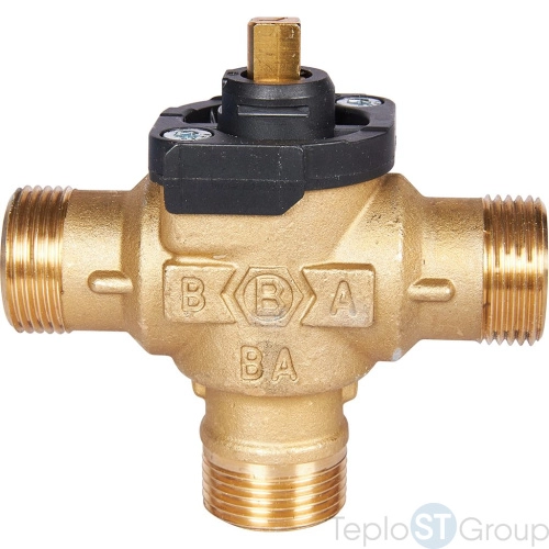 Stout SVM-0170-300020 Stout 3-Ходовой зональный клапан, сервопривод 230V, с кабелем 1м,, НР 3/4" - купить оптом с доставкой по России фото 9