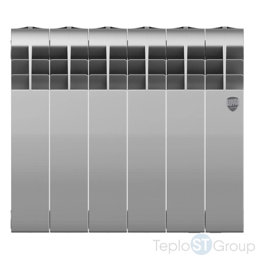 Радиатор Royal Thermo BiLiner 350 /Silver Satin - 6 секц. - купить оптом с доставкой по России фото 4