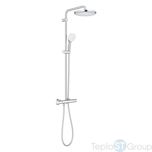 Душевая стойка Grohe Tempesta System 250 26670001 хром - купить оптом у дилера TeploSTGroup по всей России ✅ ☎ 8 (800) 600-96-13 фото 2