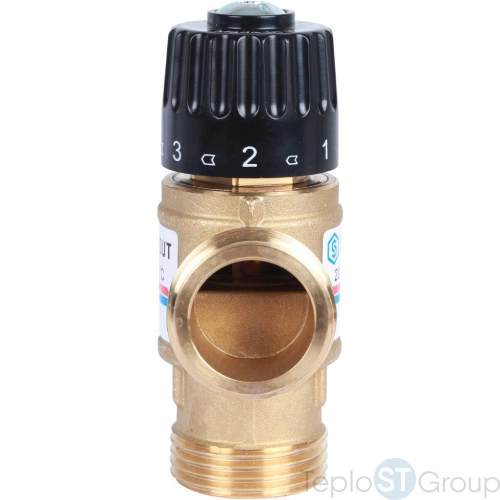 Stout SVM-Термостатические SVM-0120-164325 Stout Термостатический смесительный клапан для систем отопления и ГВС. G 1” M, 20-43°С KV 1,6 м3/ч - купить оптом у дилера TeploSTGroup по всей России ✅ ☎ 8 (800) 600-96-13 фото 7