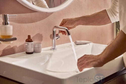 Смеситель для раковины Hansgrohe Tecturis S 73320000 хром - купить с доставкой по России фото 4