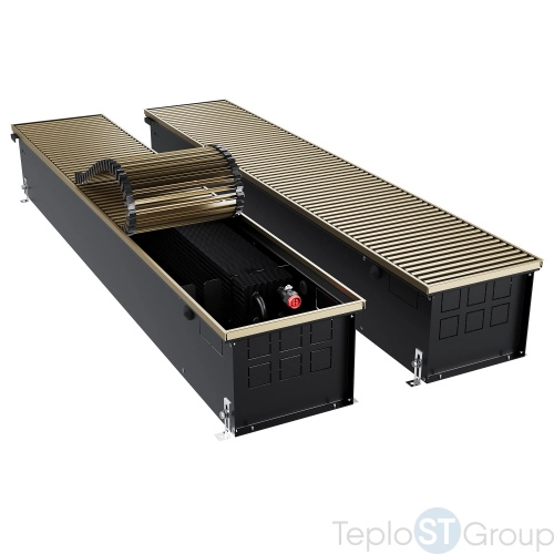 Конвектор внутрипольный Royal Thermo ATRIUM TURBO-190/250/1400-DG-U-AU - купить оптом с доставкой по России