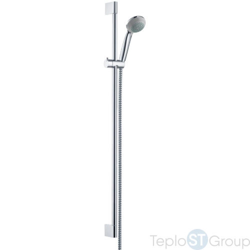 Душевой гарнитур Hansgrohe Crometta 85 Vario 27762000 Unica Crometta со штангой 90 см, хром - купить с доставкой по России