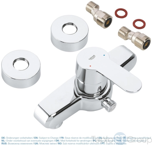 Смеситель для душа Grohe Eurostyle Cosmopolitan 33590002 - купить с доставкой по России фото 4