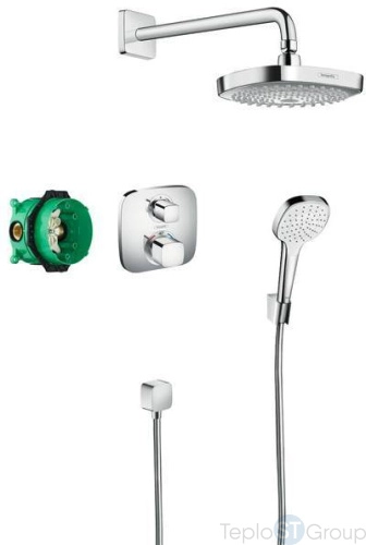 Душевой комплект Hansgrohe Croma Select E 27294000 - купить с доставкой по России