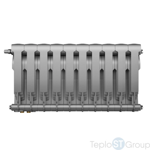 Радиатор Royal Thermo BiLiner 350 /Silver Satin VDR - 10 секц. - купить оптом с доставкой по России фото 4