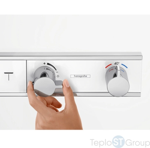 Термостат для ванны Hansgrohe RainSelect на 4 потребителя 15382000 - купить с доставкой по России фото 6