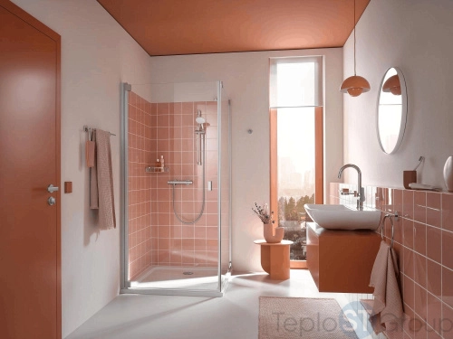 Термостат для ванны Grohe Grohtherm 800 Cosmopolitan 34768001 с душевым гарнитуром - купить оптом у дилера TeploSTGroup по всей России ✅ ☎ 8 (800) 600-96-13 фото 2